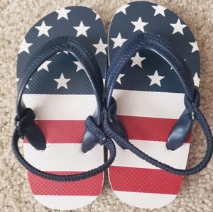 Toddler pull on sandals